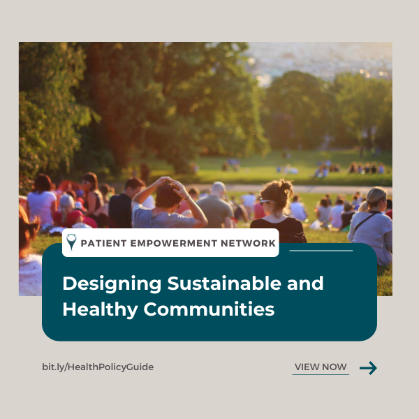 Designing Sustainable and Healthy Communities
