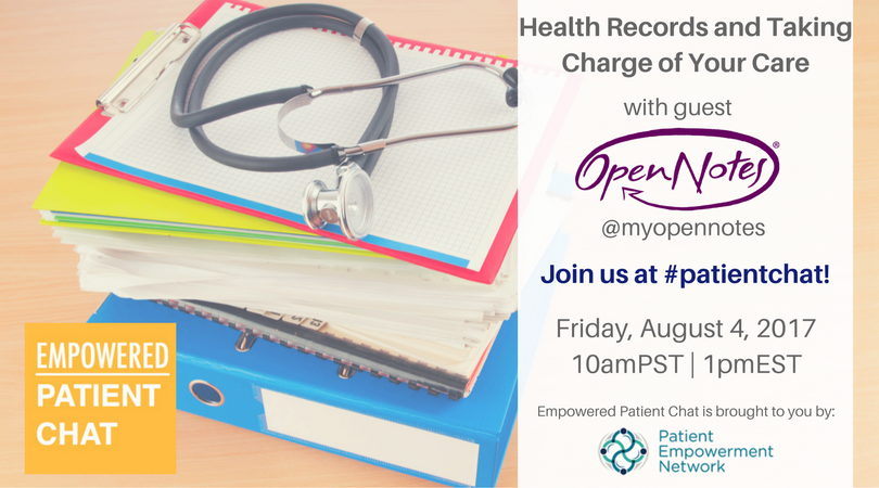Empowered #patientchat - Health Records