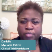 Multiple Myeloma Danielle’s Clinical Trial Profile