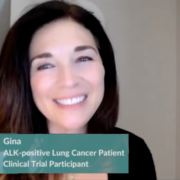 Lung Cancer: Gina’s Clinical Trial Profile