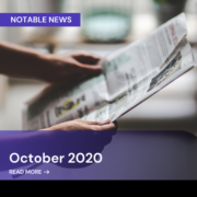 Oct 2020 Notable News
