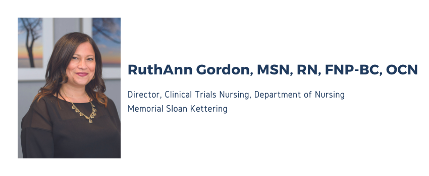 RuthAnn Gordon, MSN, RN, FNP-BC, OCN